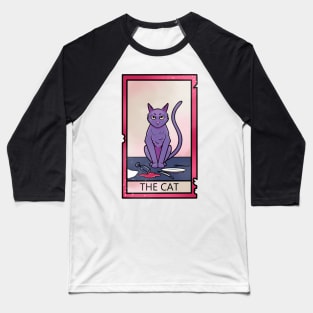 THE CAT TAROT Baseball T-Shirt